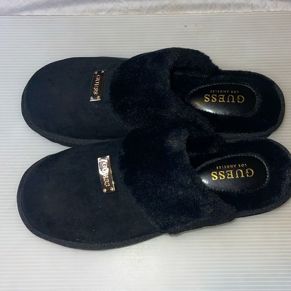 Guess Shearling Slippers - Picture 3 of 7